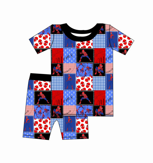 Short-Sleeve & Shorts Pajama Set - "Spiderman"
