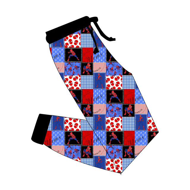Bamboo Joggers - "Spiderman"
