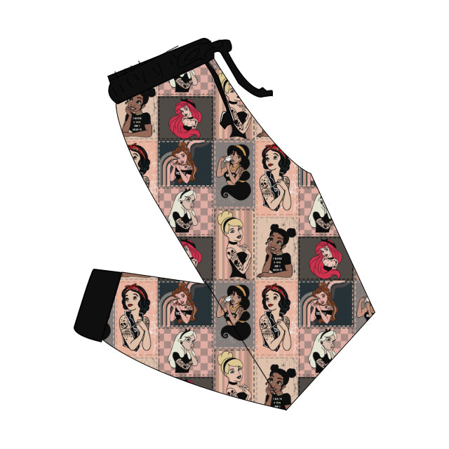 Tattooed Princess Bamboo Joggers