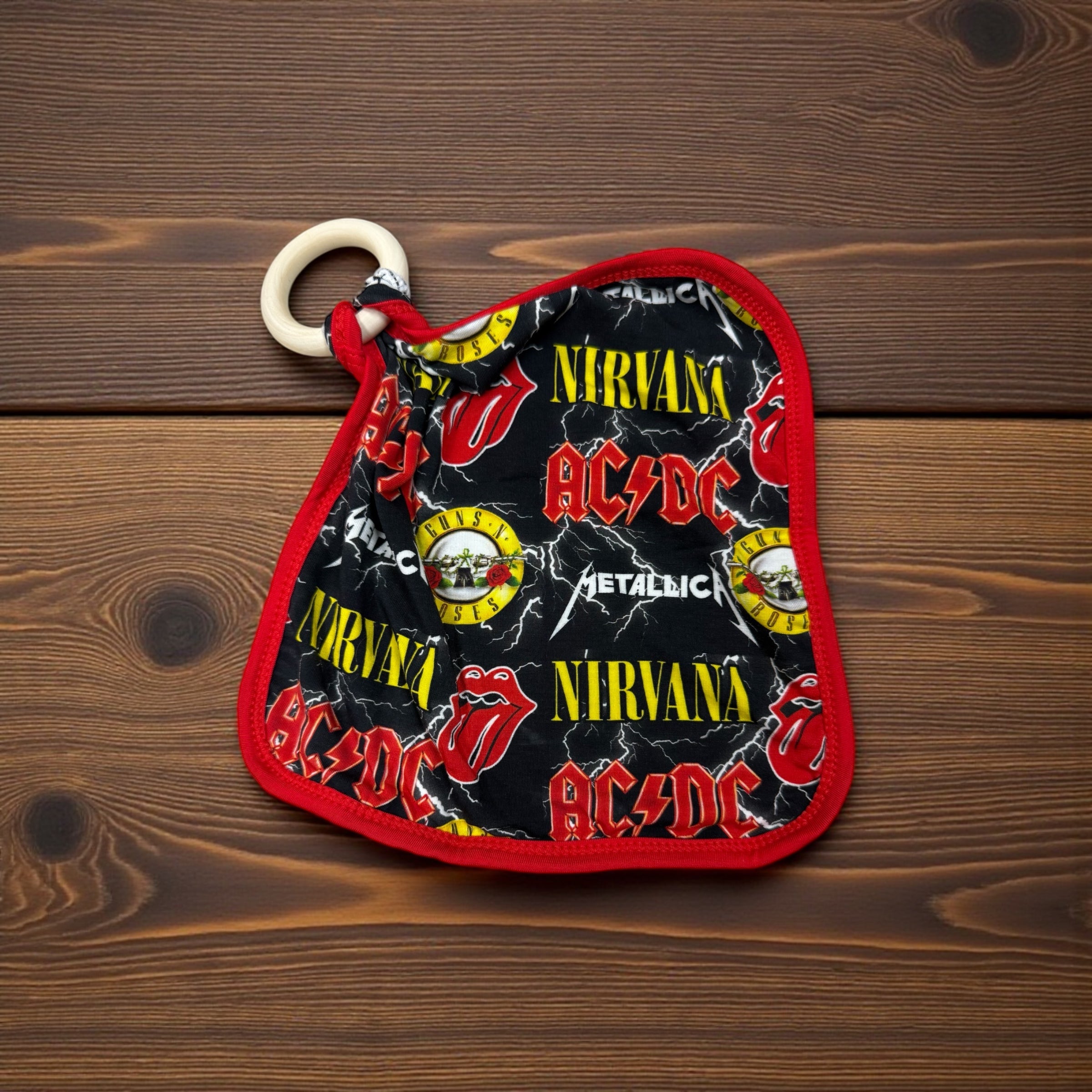 “Rock Bands” Bamboo Lovey