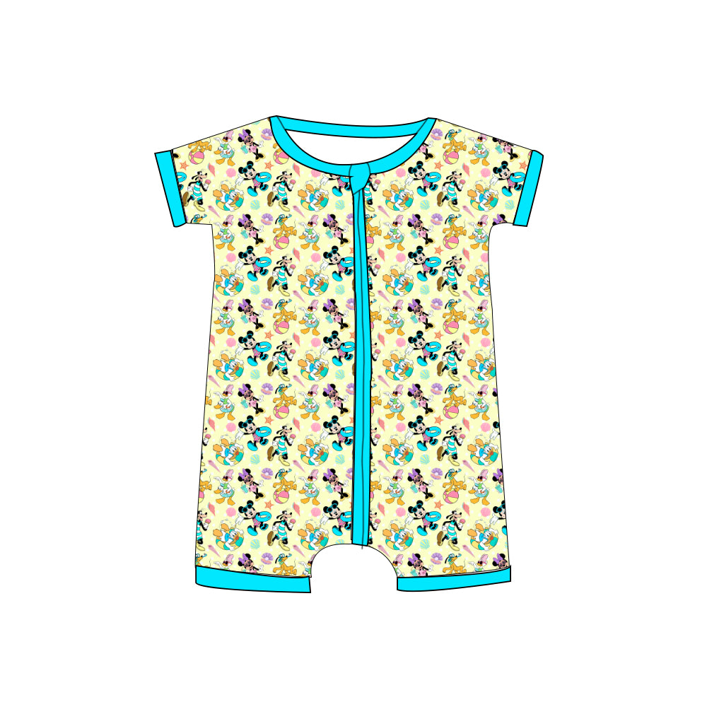 Bamboo Shortie - "Mickey's Pool Party"