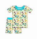 Short-Sleeve & Shorts Pajama Set - "Mickey's Pool Party"