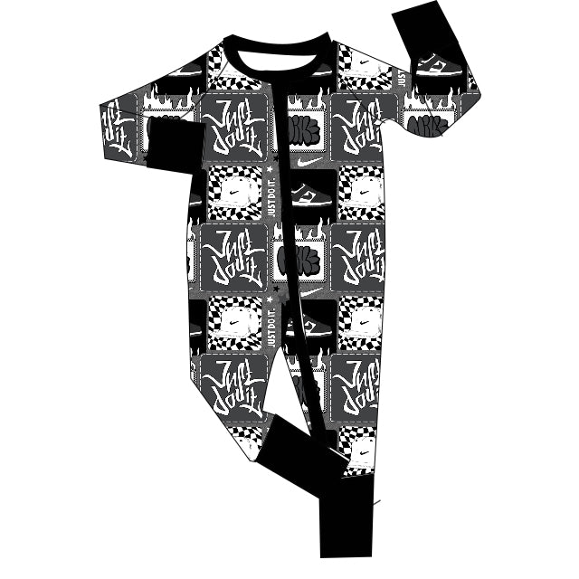 "Just Do It" Bamboo Zippy