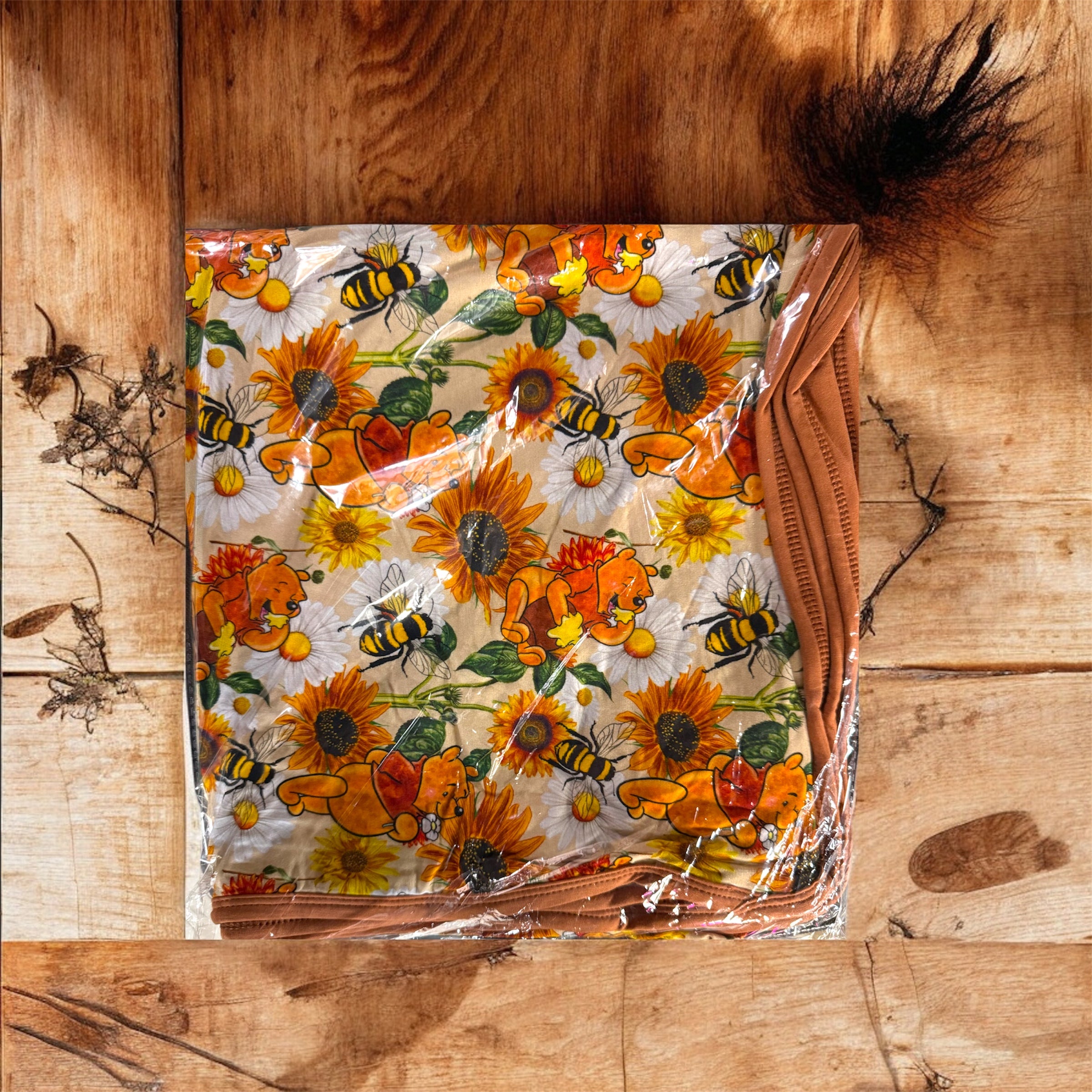 “Pooh” Bamboo Blanket