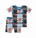 Short-Sleeve & Shorts Pajama Set - "American Boy"