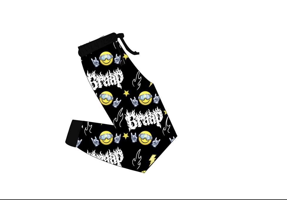 Bamboo Joggers - "Brap"