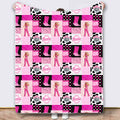 Plush Fleece Blanket - "Barbie"