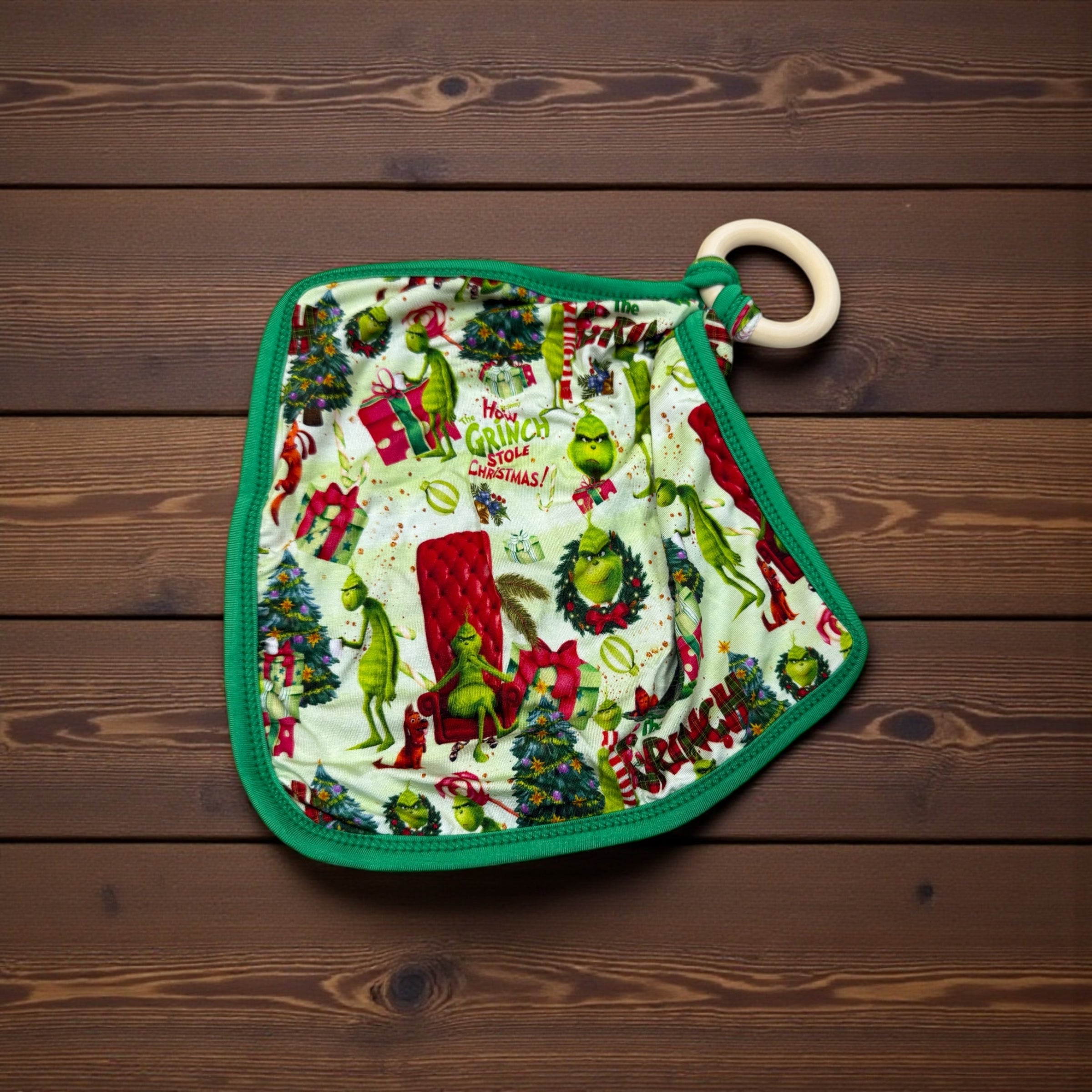 “Grinch” Bamboo Lovey