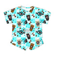 Kids Oversized Bamboo Tee & Loose Shorts Set - "7Brew"
