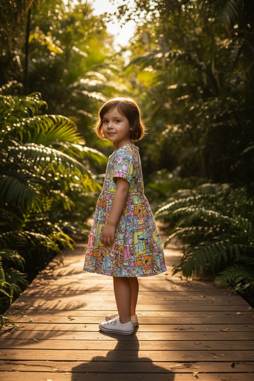 “Toy Story” Bamboo Twirl Dress