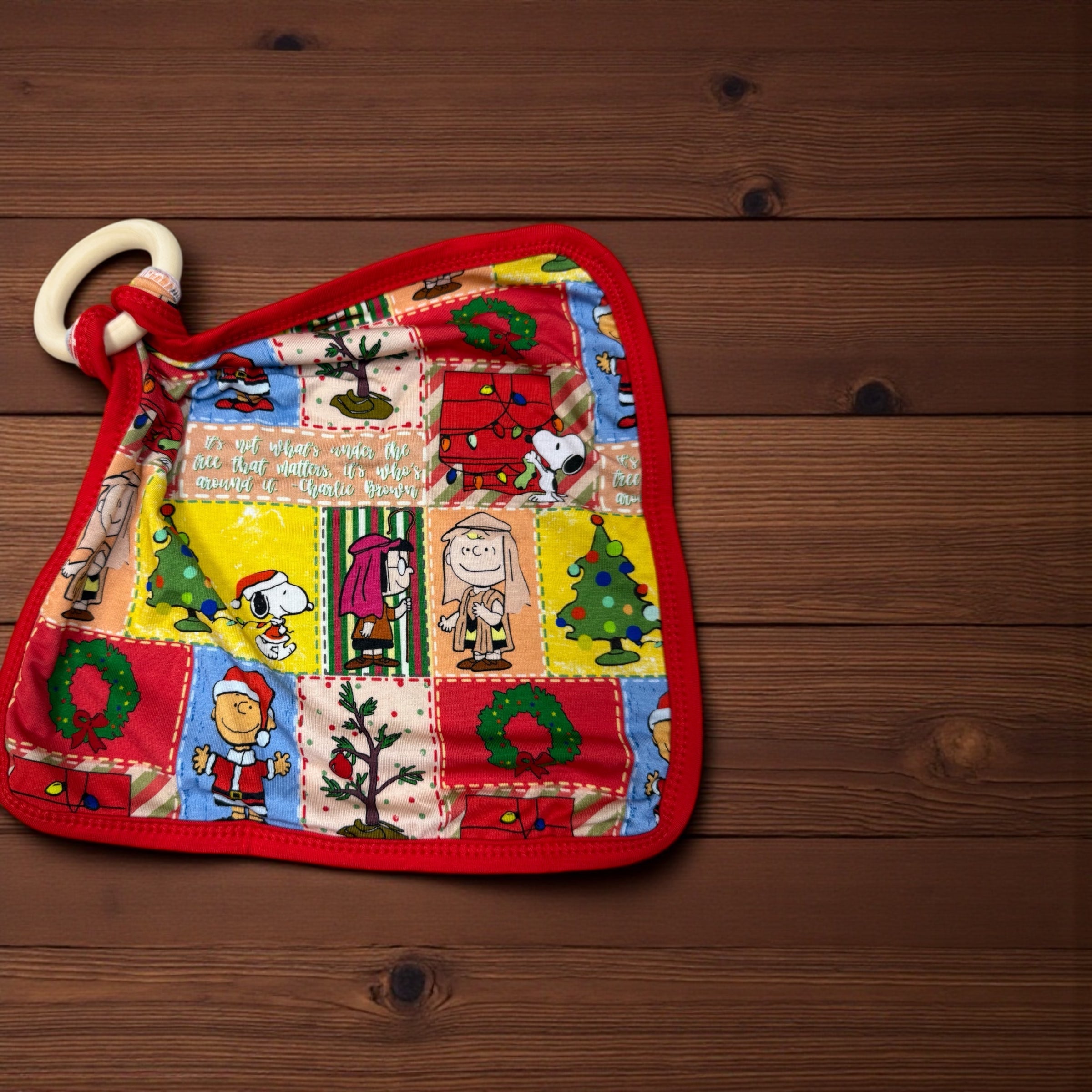 “Charlie Brown Christmas” Bamboo Lovey