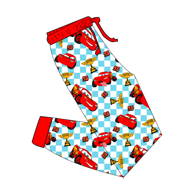 Bamboo Joggers - "Cars"