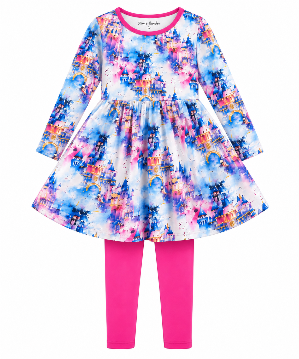 Bamboo Peplum Set - "Enchanted Dreams"