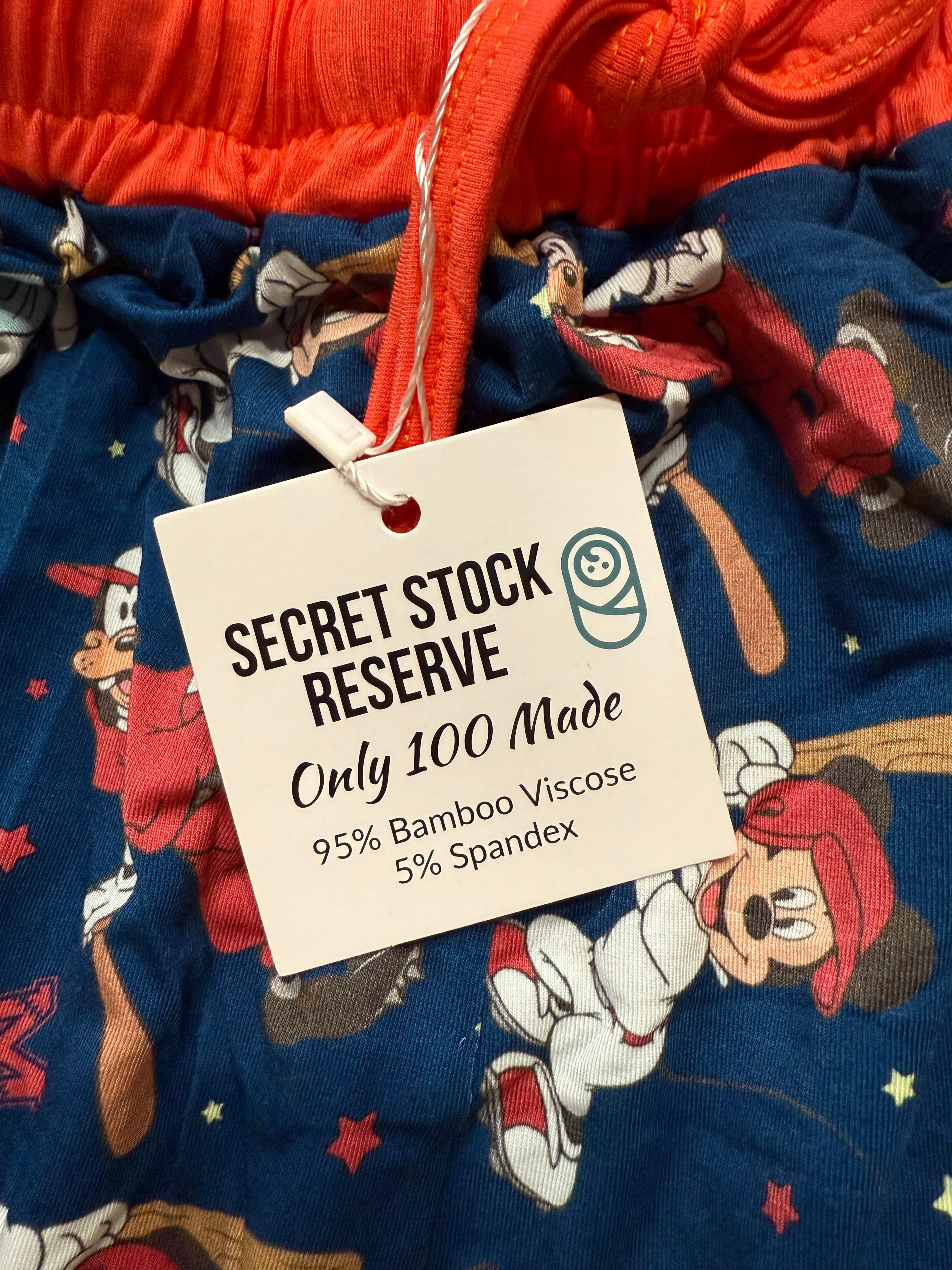 Mickey Baseball Bamboo Joggers