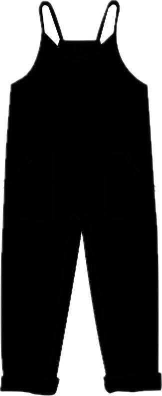 Bamboo Romper - Black