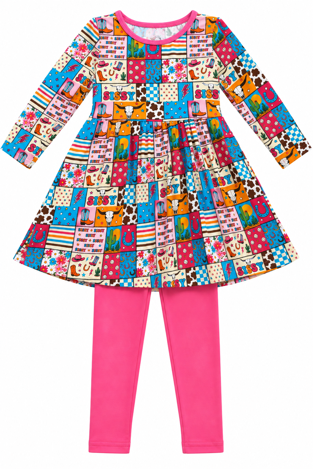Bamboo Peplum Set - "Sissy"