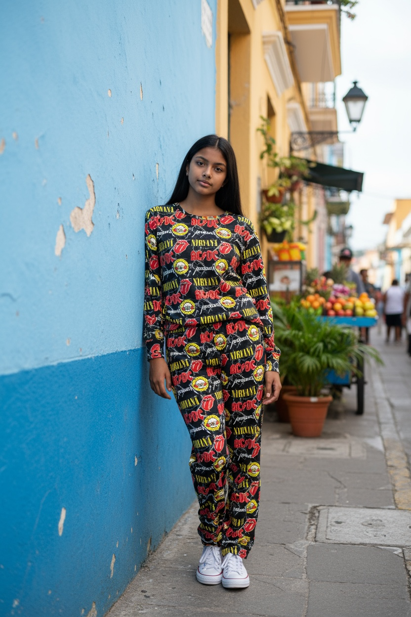 Rock Bands - Bamboo French Terry 2 piece set