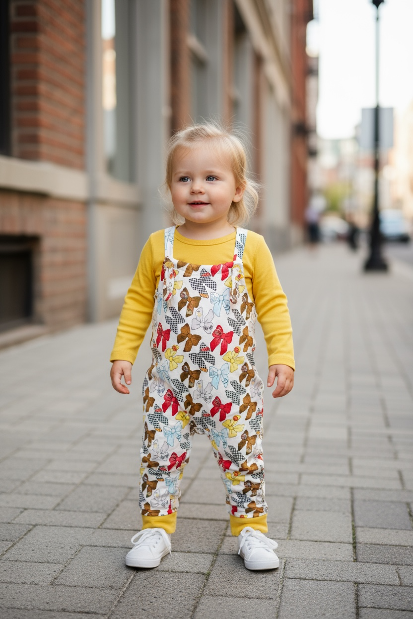 Bamboo romper with a long sleeve bamboo shirt