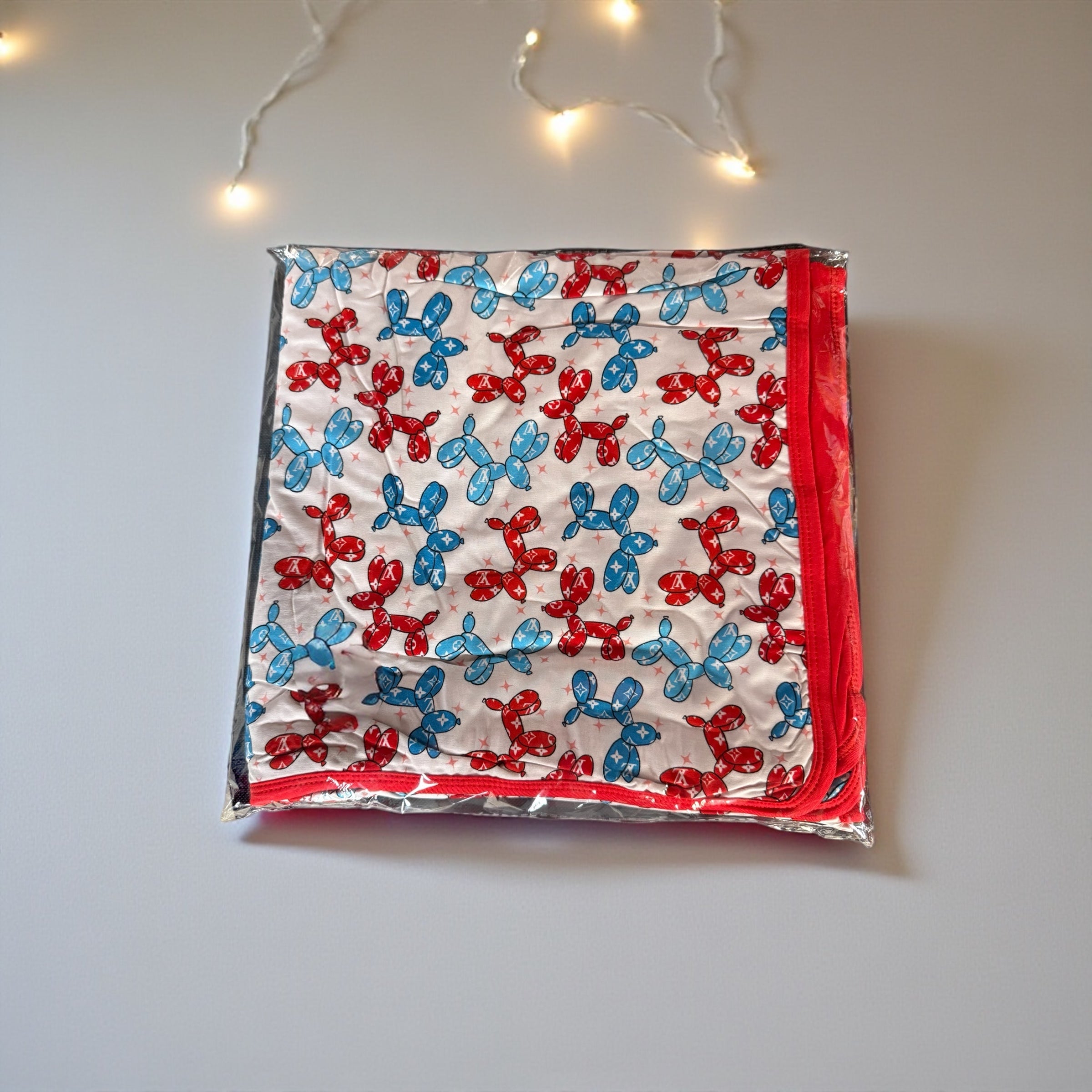 Boujee Balloon Animals - Bamboo Blanket