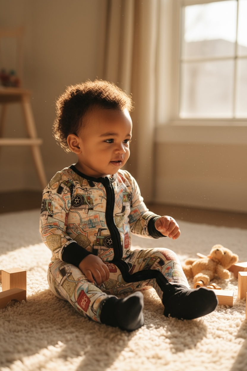 “Route 66 / Jeep” inspired Bamboo Zippy