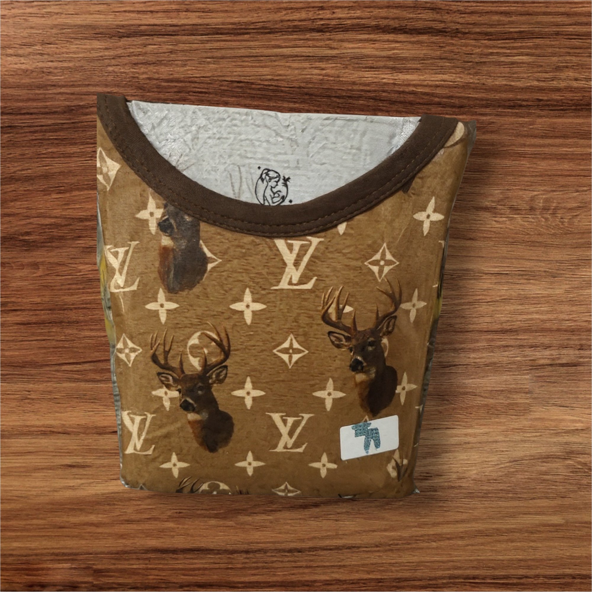 “LV inspired Deer” Bamboo Short Sleeve and Pants Set