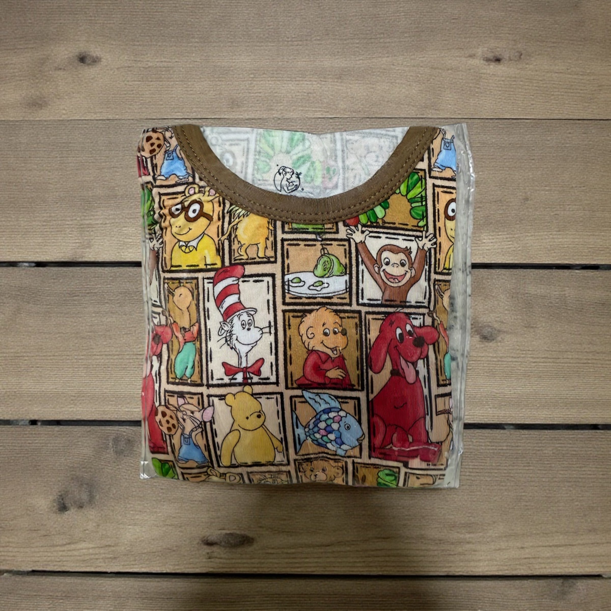 “Story-time Classics” Bamboo Short Sleeve and Pants Set