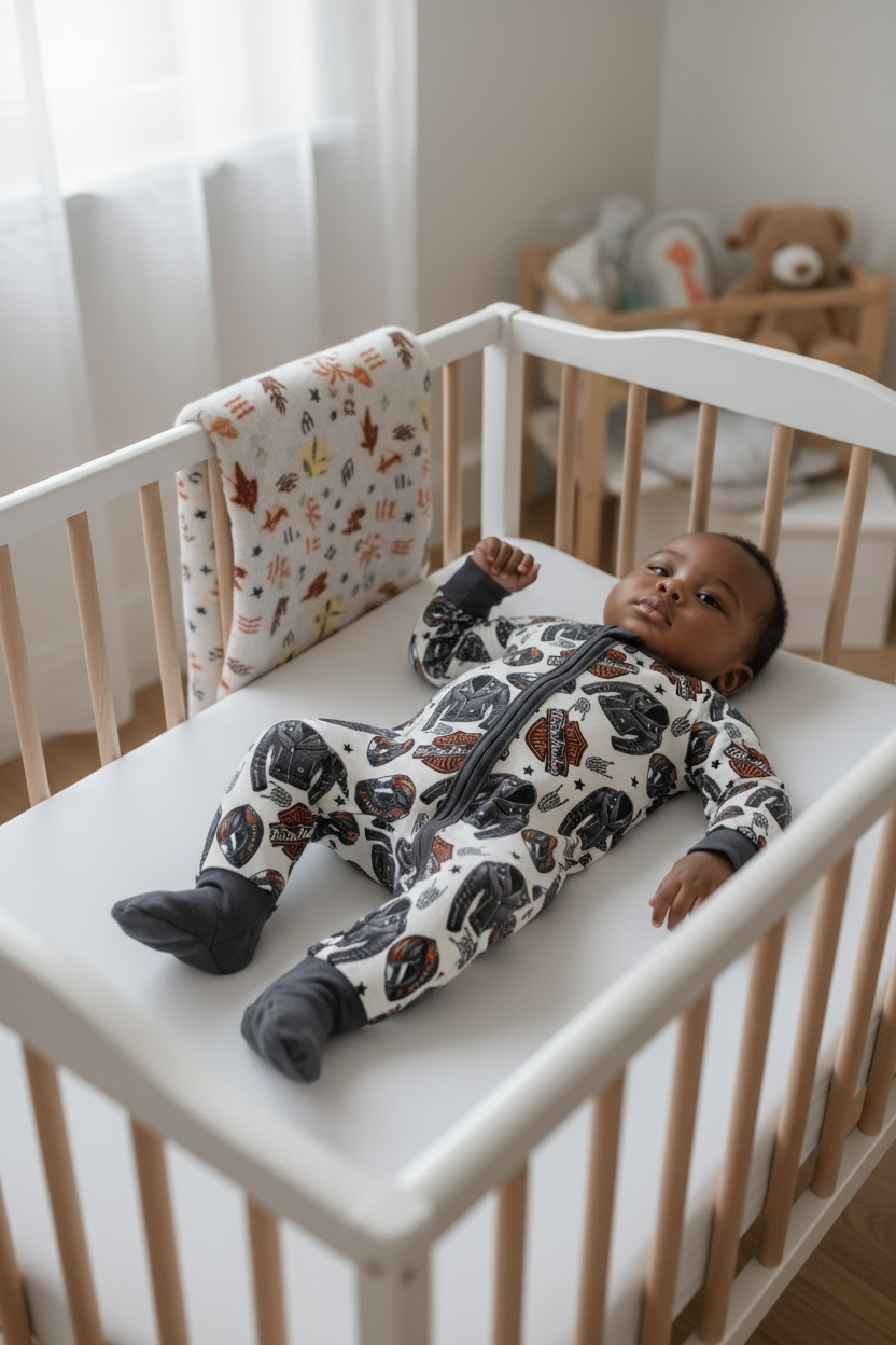 “Harley Davidson” Bamboo Zippy