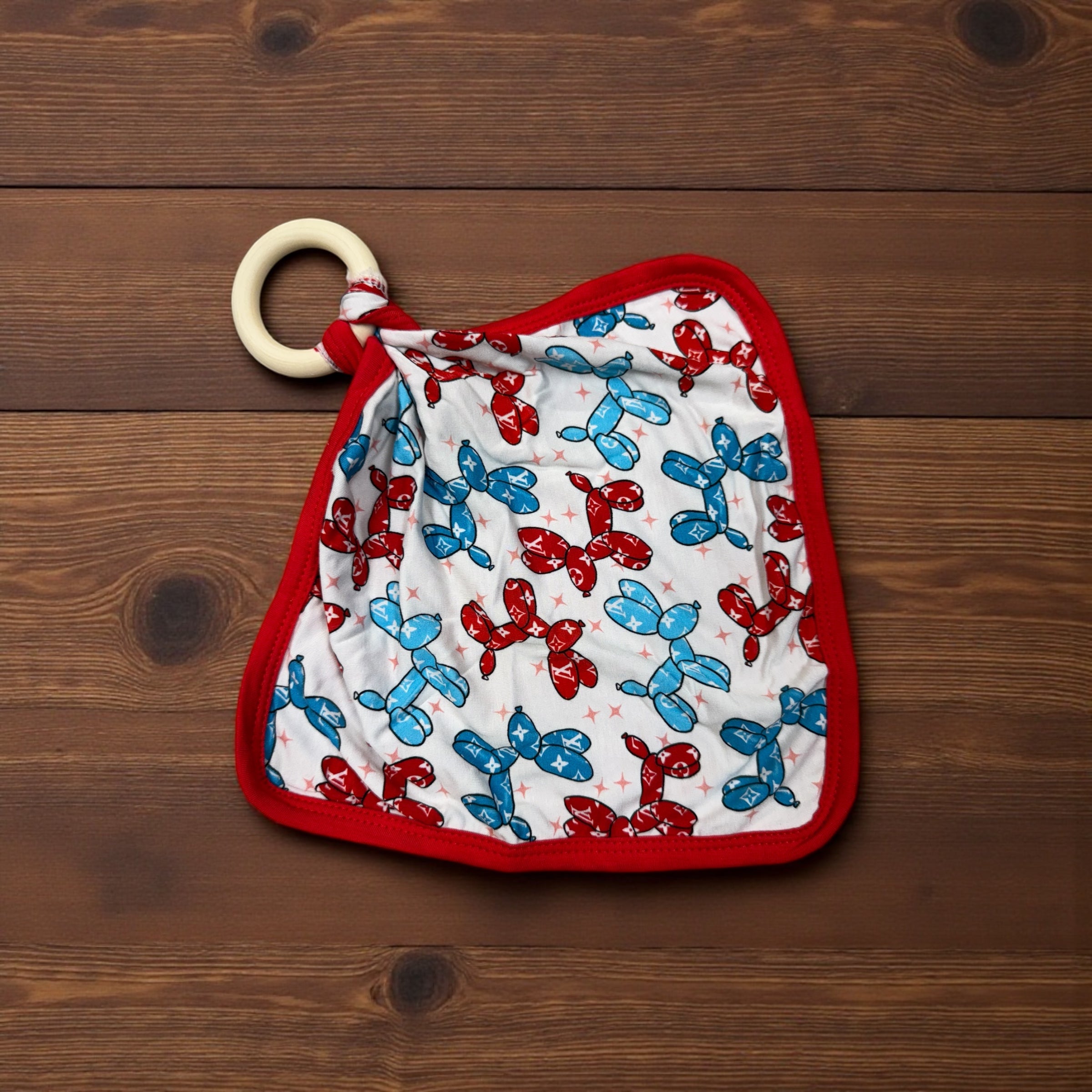 “LV” Balloon Animals Bamboo Lovey