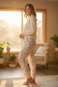Blush Western Cactus Bamboo Joggers