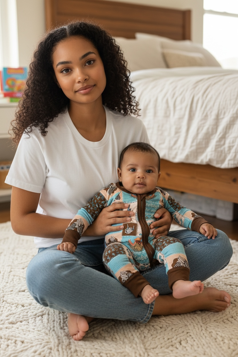 LV / Cowboy take me away Bamboo Zippy