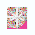 Bamboo Minky Fur Blanket – "Dunkin”