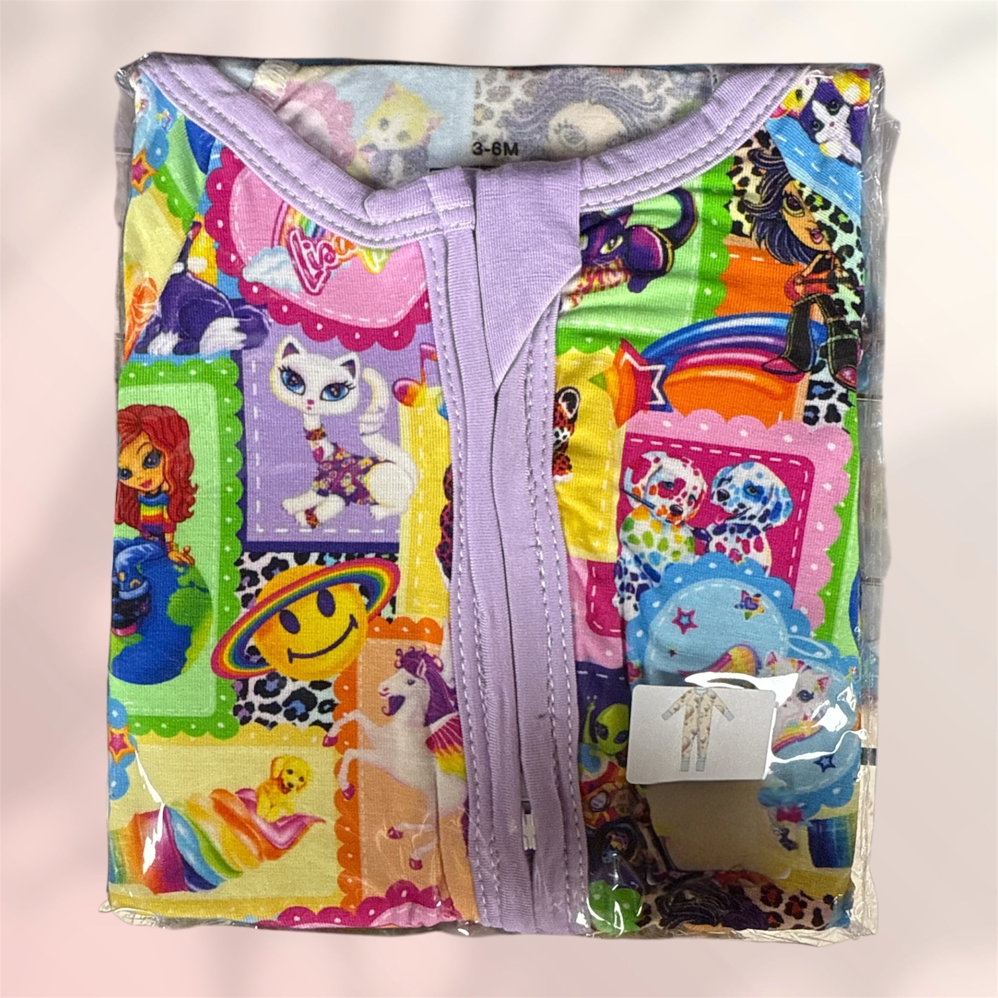 "Lisa Frank" Inspired Zippie