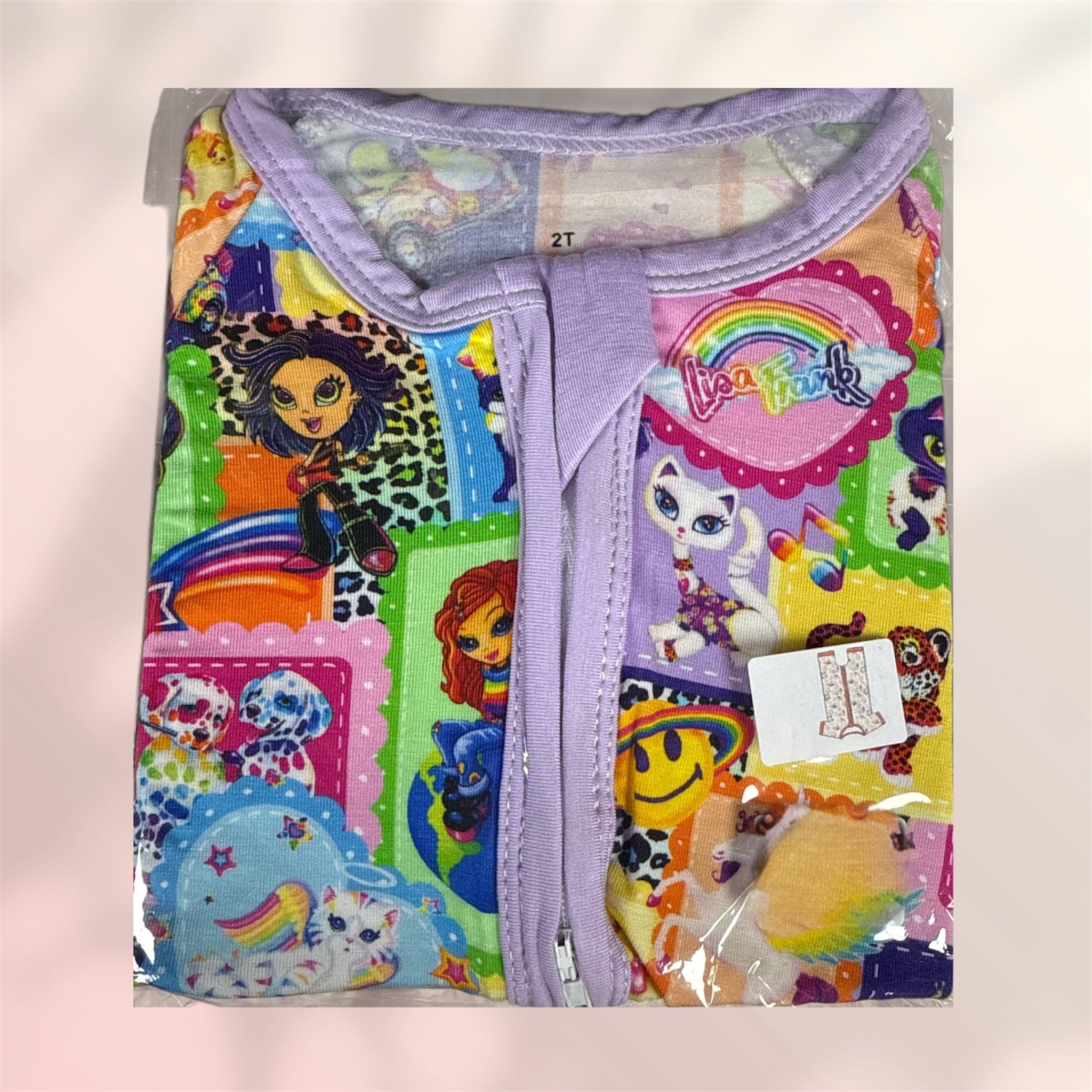 "Lisa Frank" Inspired Shortie