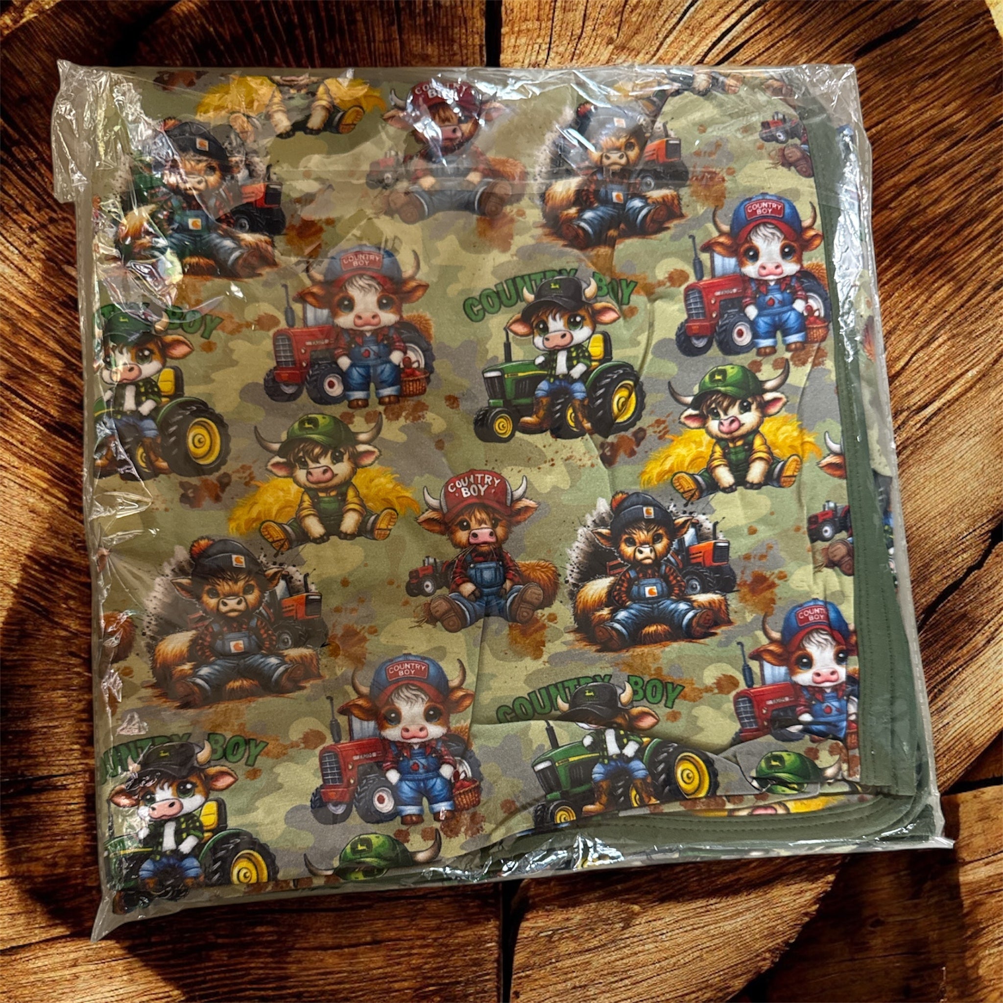 "Country Boy" Bamboo Blanket