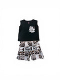 Bamboo Tank and Shorts Set - "Wild West"