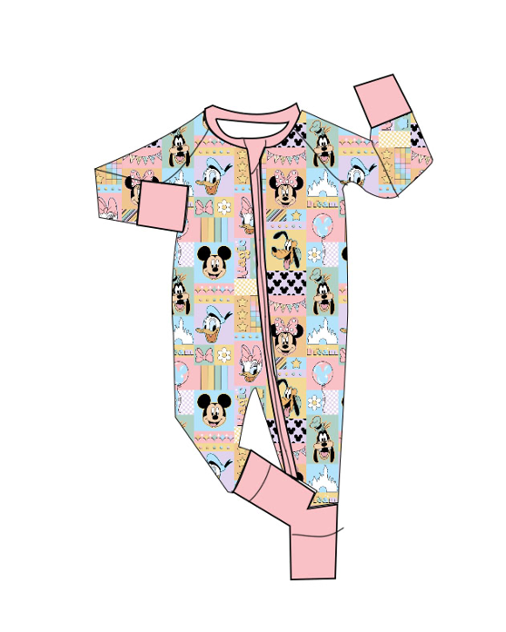 Minnie and Friends Bamboo Zippy