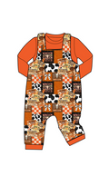 Bamboo overalls and shirt set - “Wallen”