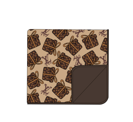 “LV Presents” Bamboo Blanket