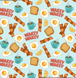 “Wakey Wakey” Bamboo Blanket