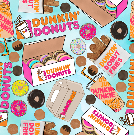 “Dunkin” Bamboo Blanket